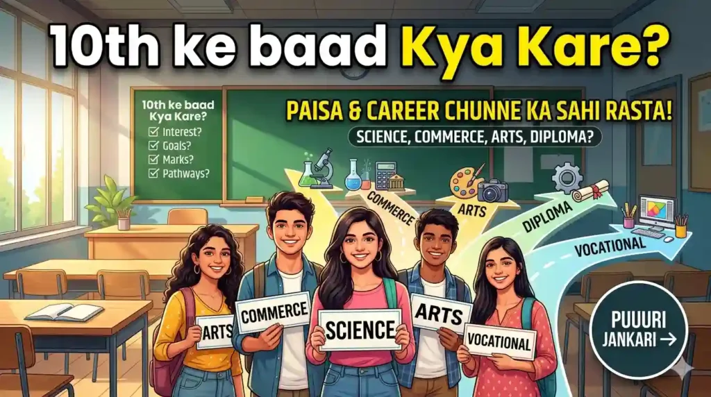 10th Ke Baad Kya Kare Sahi Subject Kaise Chune