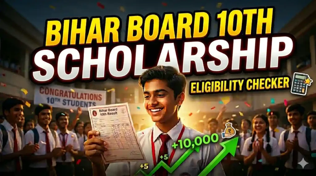 Bihar Board 10th Scholarship Eligibility Checker