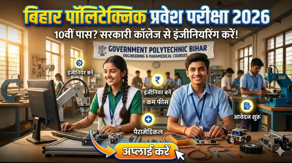 Bihar Polytechnic Online Form 2026